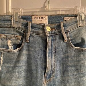 Frame denim jeans.